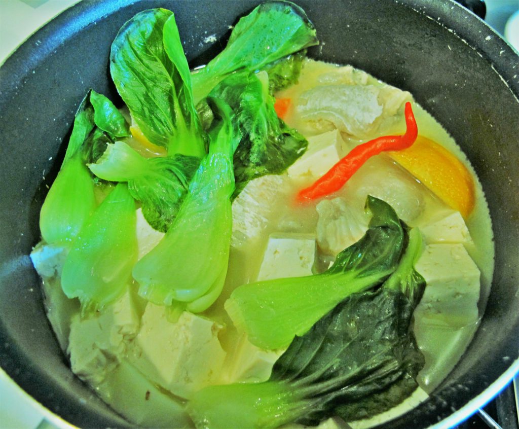 Lemon fish pot