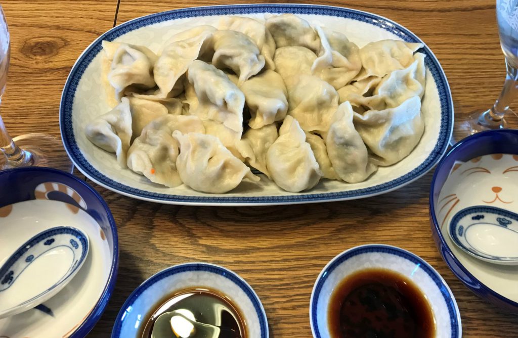 Veggie dumplings