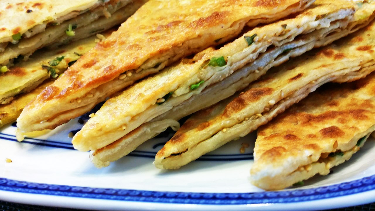 Scallion Sesame Pancakes - Quick Easy Recipes Dinner