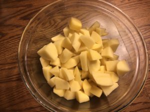 Diced Potatoes-Roasted Potatoes
